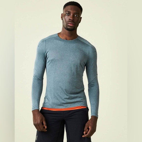On Running Performance Long-T, size large, green - Picture 1 of 4